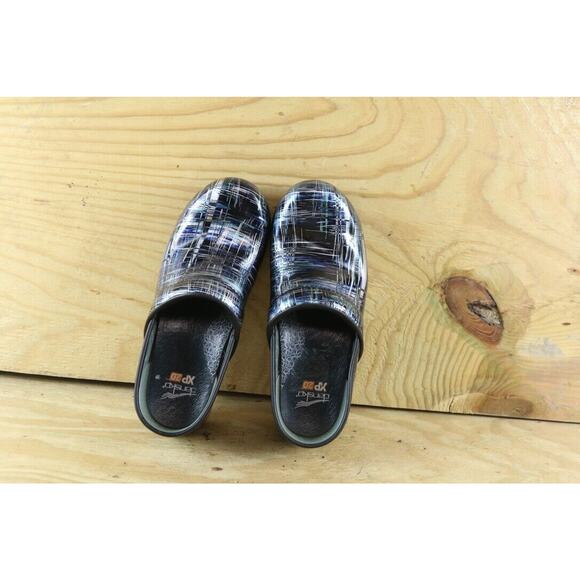 Dansko Clogs 37 Womens 6.5 Professional XP2 Blue Multi Shoes Mules Comfort - Picture 4 of 7